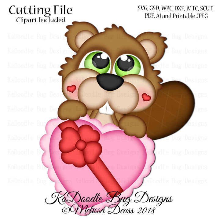 Cutie KaToodles - Valentine Beaver