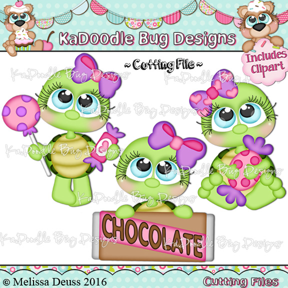 Cutie KaToodles - Valentine Turtles