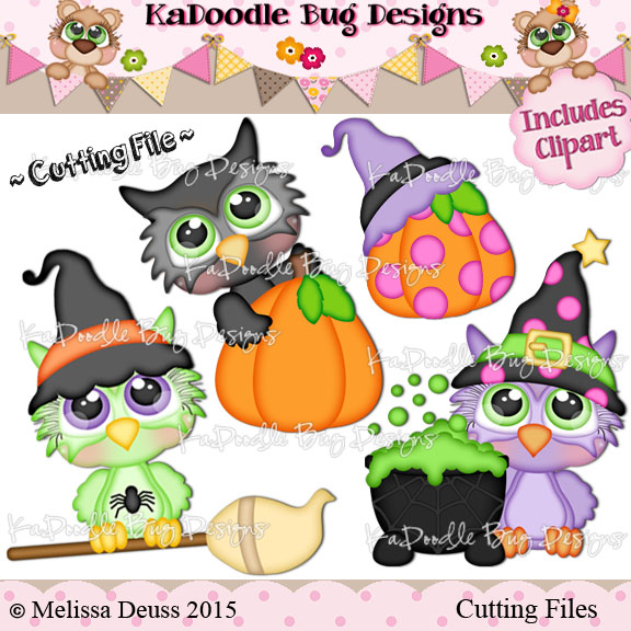 Cutie KaToodles - Witchy Owls - Click Image to Close