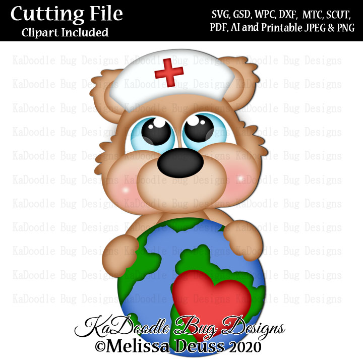 Cutie KaToodles - World Nurse Bear