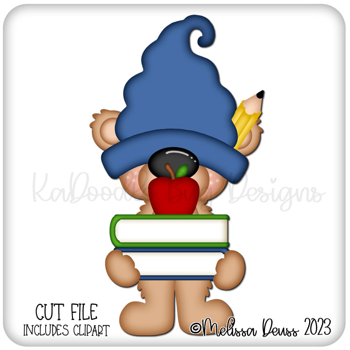 Gnomie Friends - Carrying Books Leroy