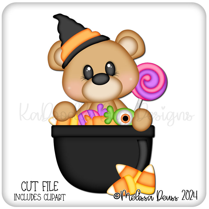 Cauldron Candy Bear - Click Image to Close