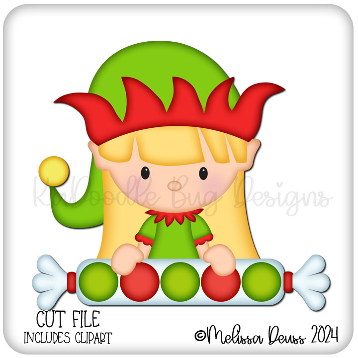Christmas Candy Holly Elf