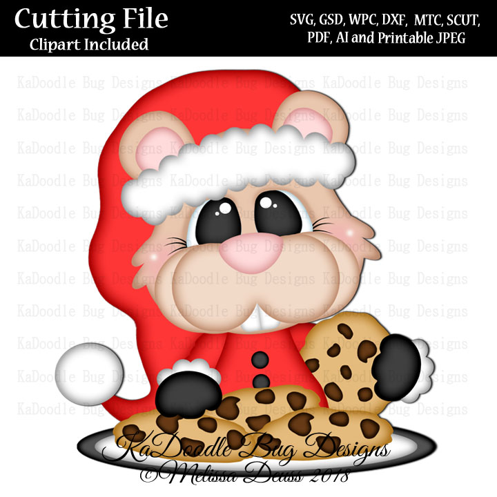 Christmas Cookie Hamster