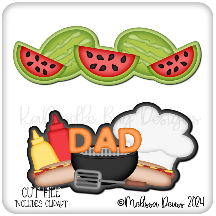 Cookout Dad Borders
