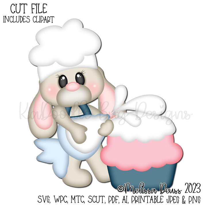 Cupcake Icing Bunny