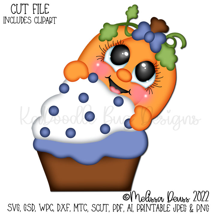 Shoptastic Cuties - Cupcake Pumpkin Cutie