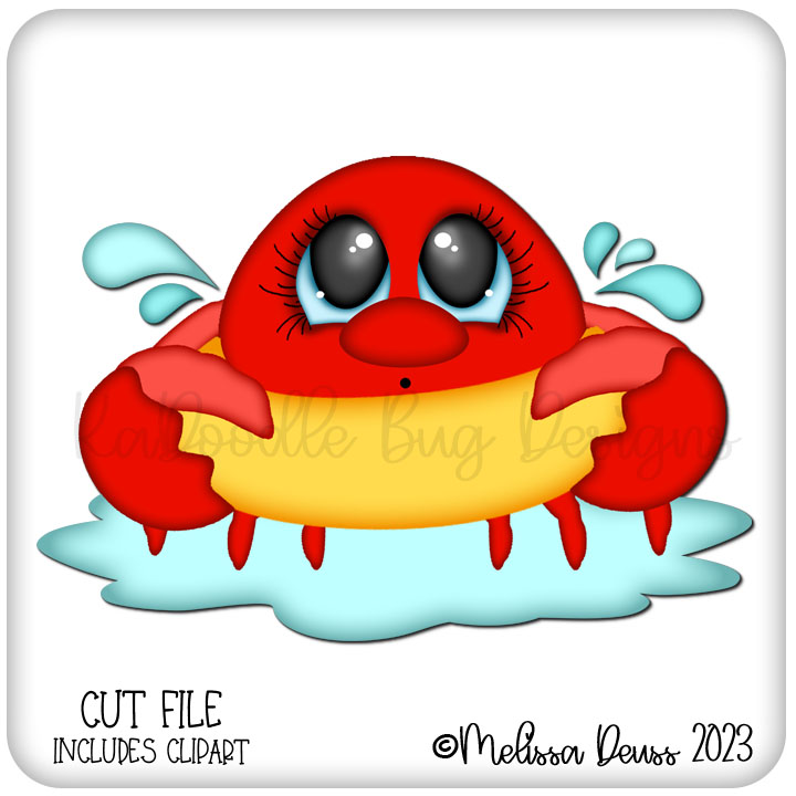 Cutesy Floatie Crab