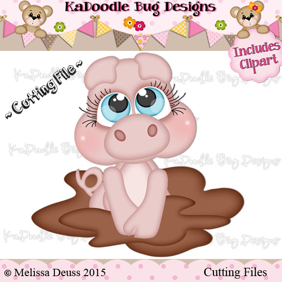 Cutie KaToodles - Muddy Pig