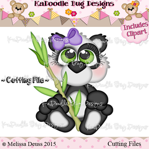 Cutie KaToodles - Panda - Click Image to Close