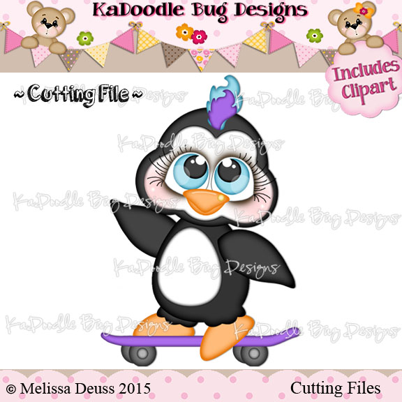 Cutie KaToodles - Rockin Penguin