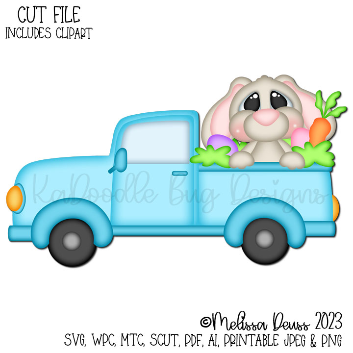 Easter Bunny Truck - Click Image to Close