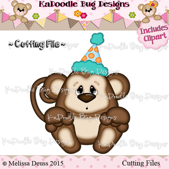 Eggie Buddies - Birthday Monkey