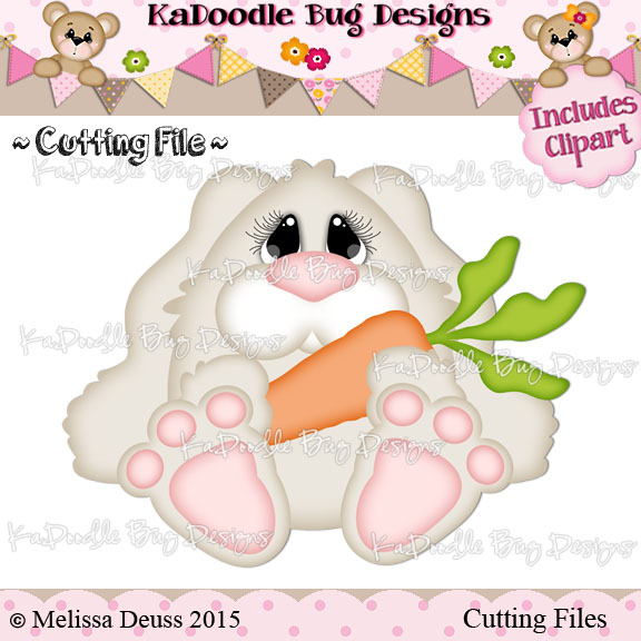 Eggie Buddies - Carrot Bunny - Click Image to Close