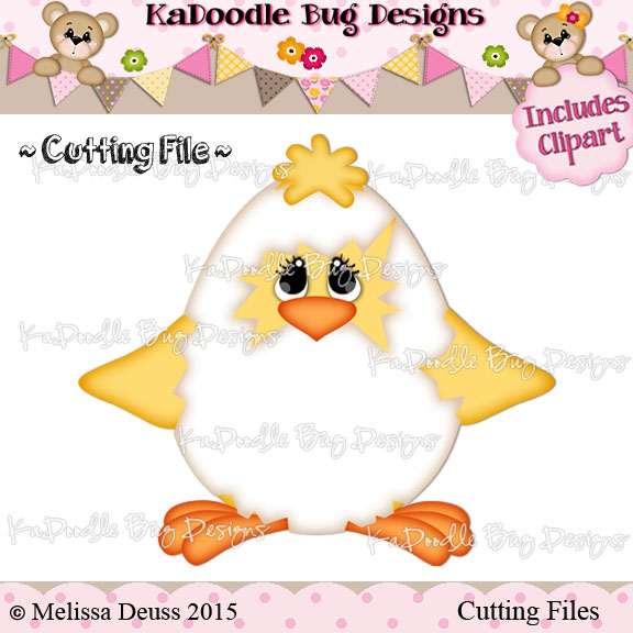 Eggie Buddies - Hatching Chick - Click Image to Close