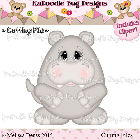 Eggie Buddies - Hippo - Click Image to Close