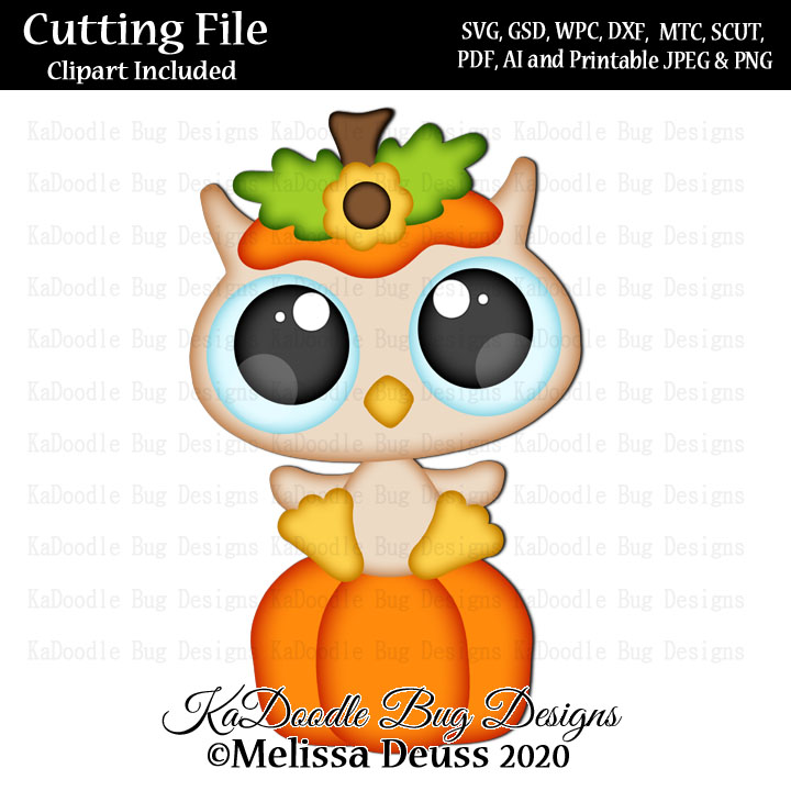 Fall Pumpkin Owl