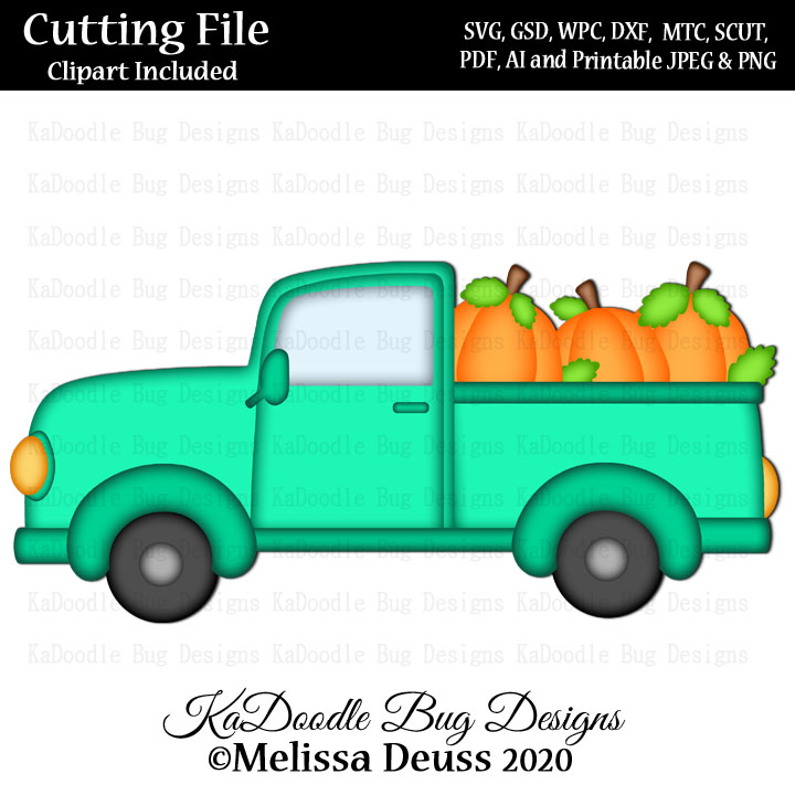 Fall Pumpkin Truck - Click Image to Close