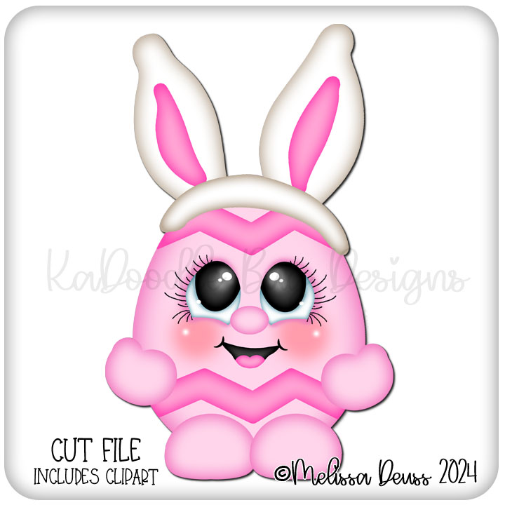 Shoptastic Cuties - Girl Bunny Egg Cutie