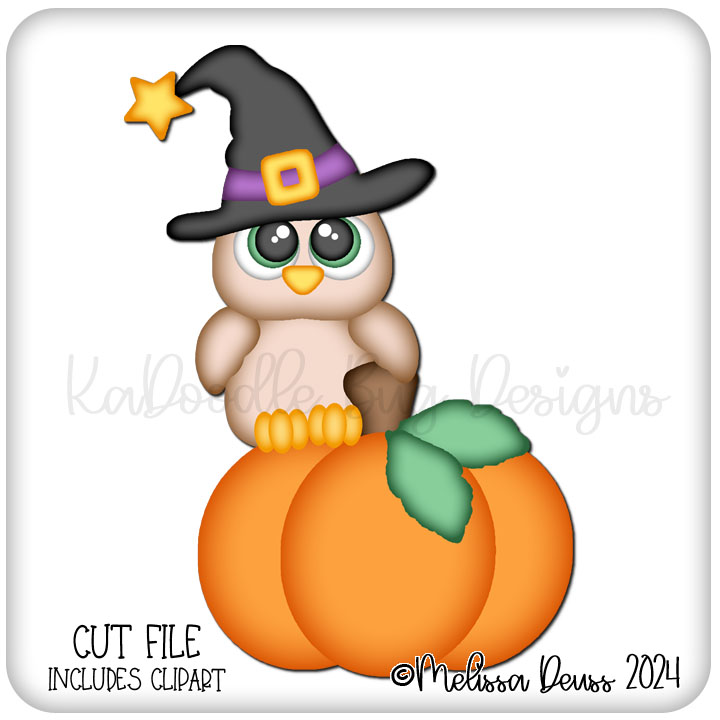 Halloween Witch Owl