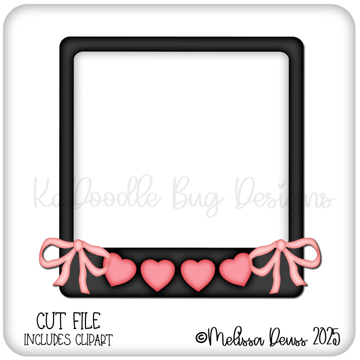 ***DAY 10 FREEBIE*** Heart Photo Frame