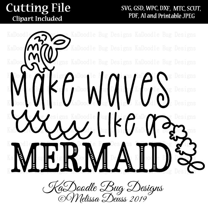 Make Waves Like A Mermaid - Click Image to Close