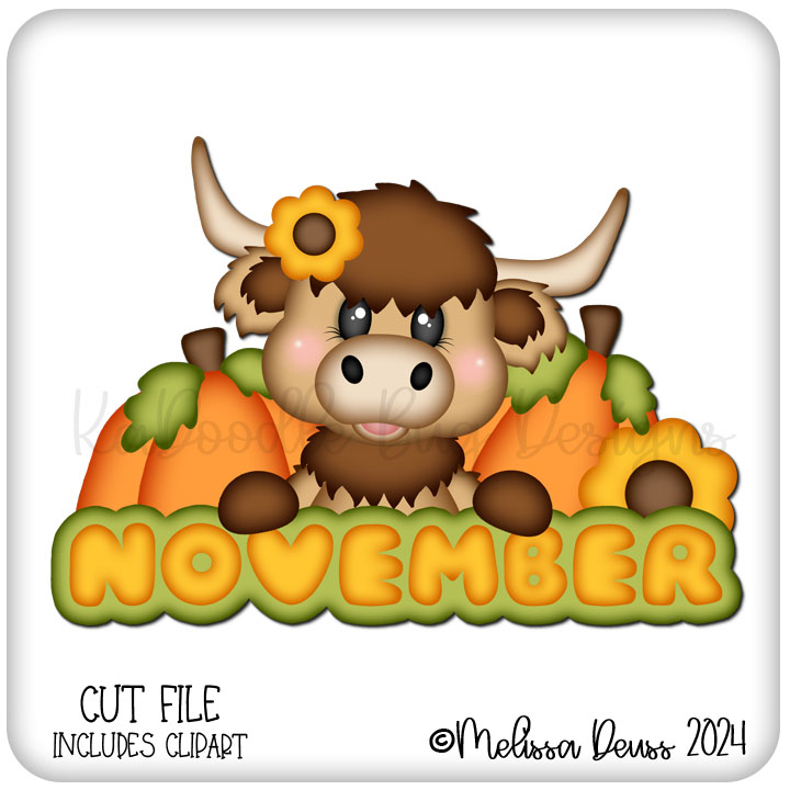 November Highland Cow