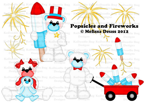 Popsicles and Fireworks - Click Image to Close
