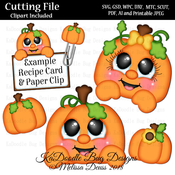 Pumpkin Cutie Peekers - Click Image to Close