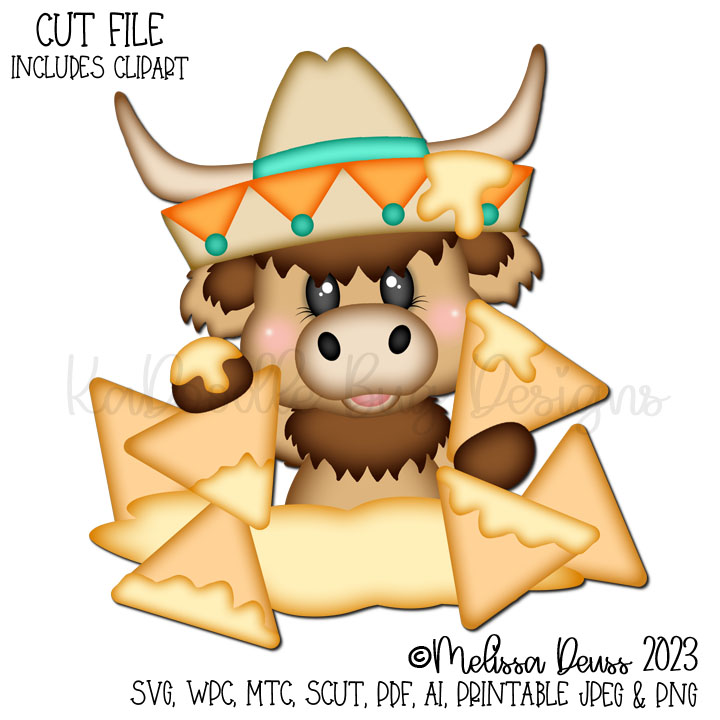 Queso Cheese Highland Cow