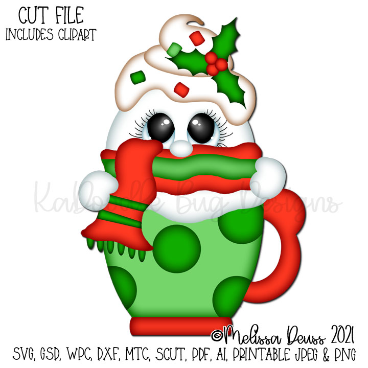 Shoptastic Cuties - Coffee Melting Snowball - Click Image to Close