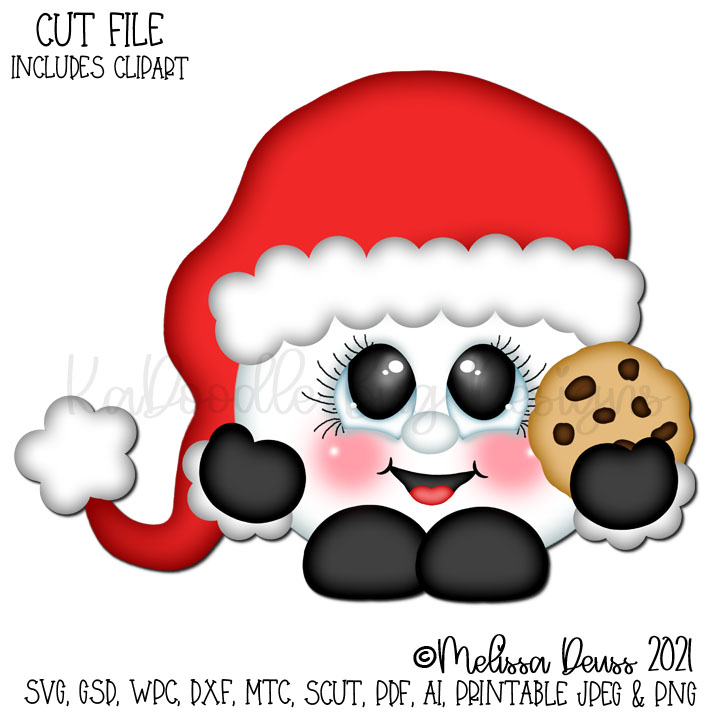 Shoptastic Cuties - Santa Snowball Cutie - Click Image to Close