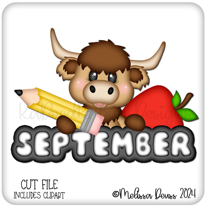 September Highland Cow