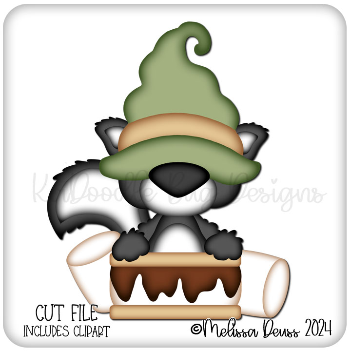 Gnomie Friends - Smore Scout Peeker - Click Image to Close