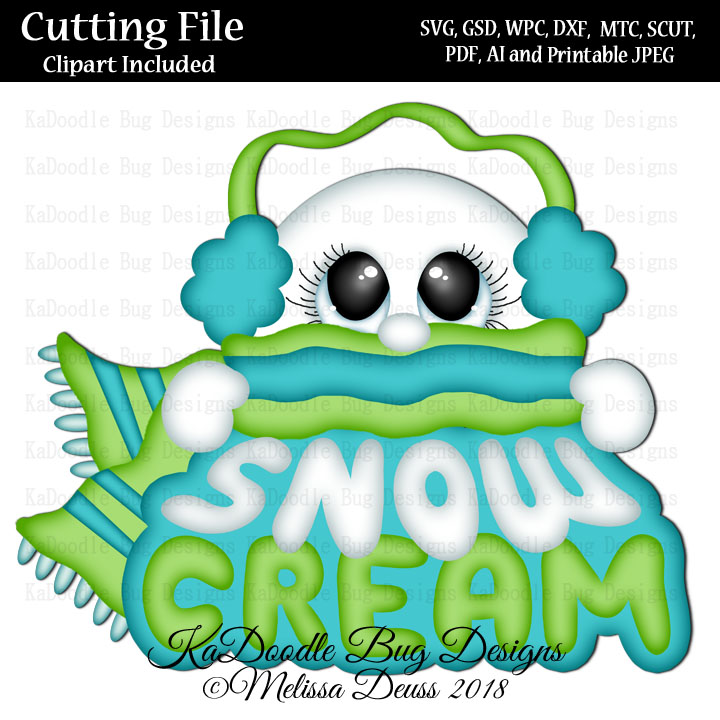 Shoptastic Cuties - Snow Cream Title