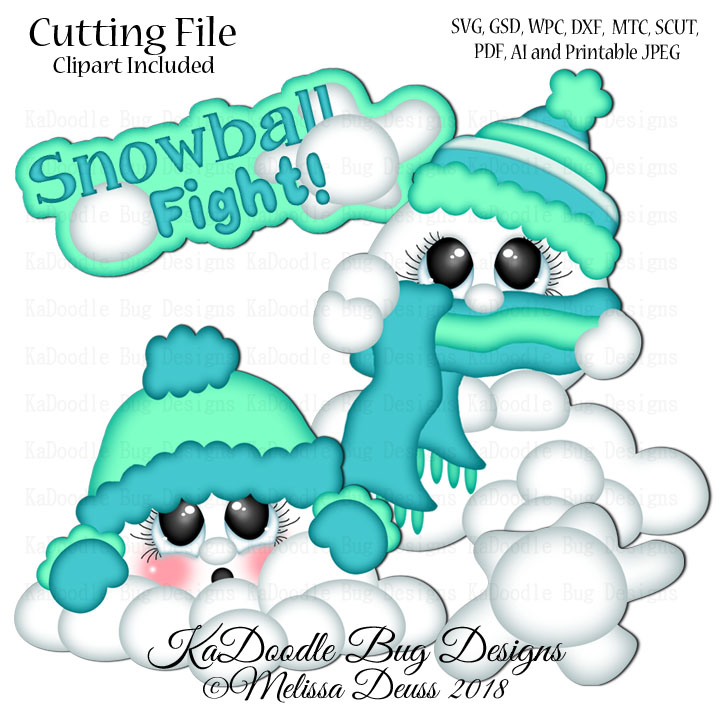Shoptastic Cuties - Snowball Fight Cuties - Click Image to Close