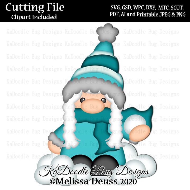 Snowball Fight Gnome Svg Cut File Paperpiecing Scrapbooking Digital Stamps Clipart Papercraft Cards 1 00 Welcome To Kadoodle Bug Designs Svg Cut Files More