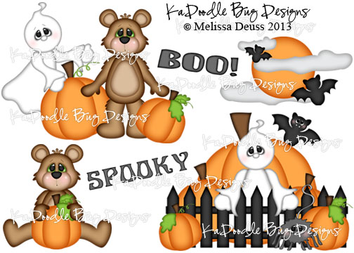 Spooky Boo Bear - Click Image to Close