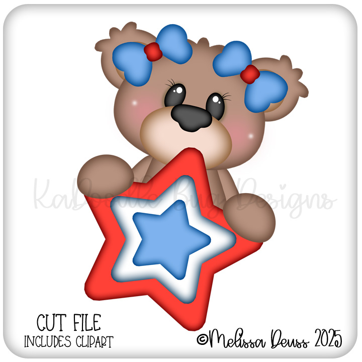 USA Star Bear Peeker USA Star Bear Peeker