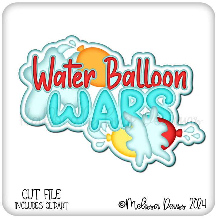 Water Balloon Wars Title - Click Image to Close