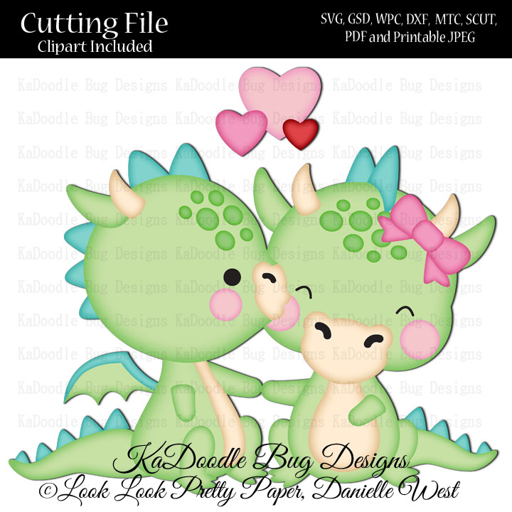 Valentine Kiss Dragons - Click Image to Close