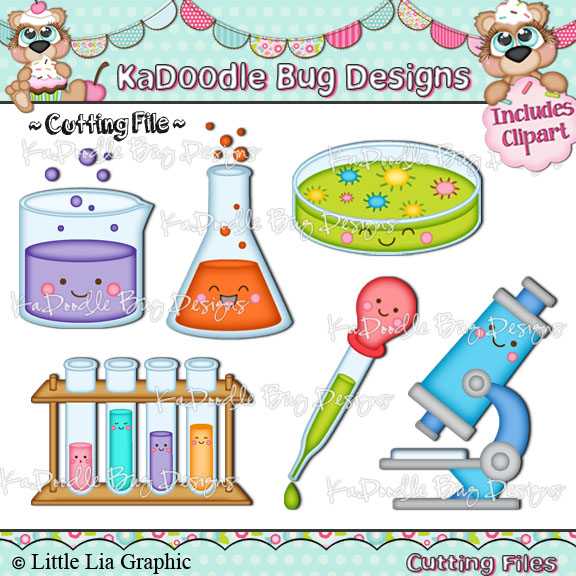 Science Kawaii Set1 - Click Image to Close