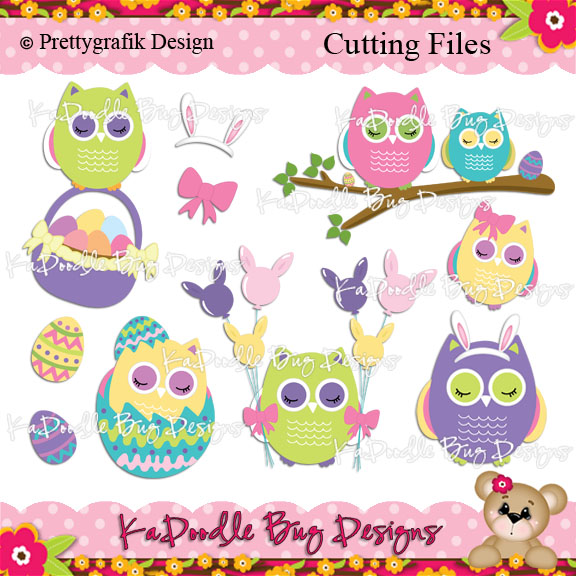 Easter Owls - Click Image to Close