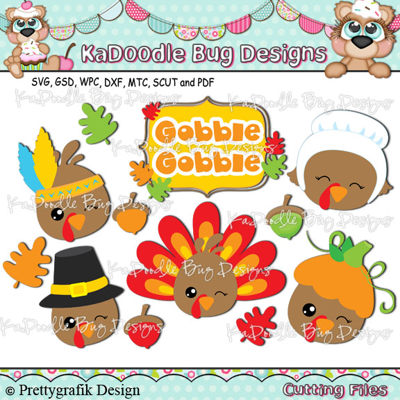 Gobble Gobble Turkeys - Click Image to Close