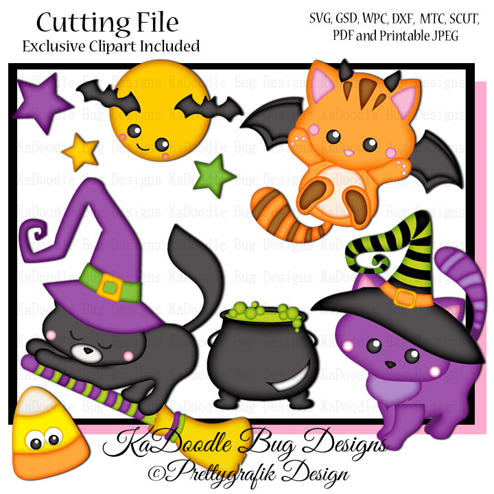 PG Spooky Halloween Kitties - Click Image to Close