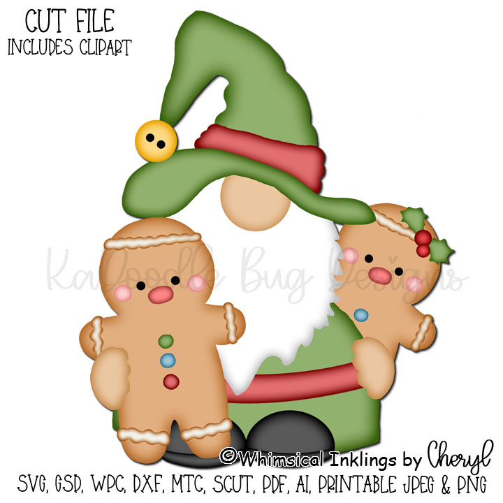 WIC - Gingerbread Gnome - Click Image to Close