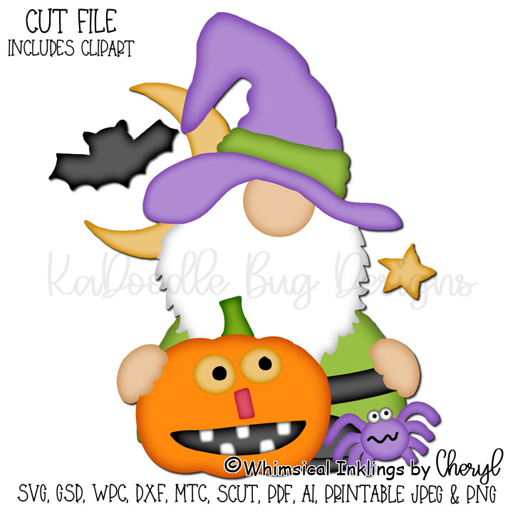 WIC - Spooky Halloween Gnome