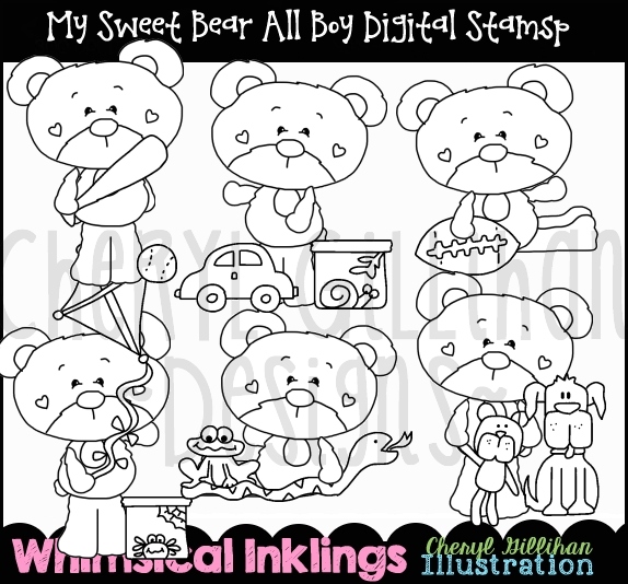 DS All Boy Sweet Bear - Click Image to Close