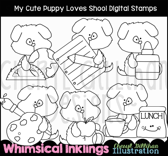 DS Cute Puppy School