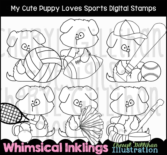 DS Cute Puppy Sports - Click Image to Close